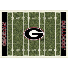 Georgia Bulldogs Homefield Rug - 8'X11'