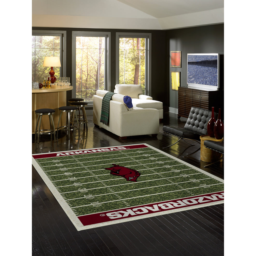 Arkansas Razorbacks Homefield Rug - 8'X11'