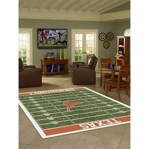 Texas Longhorns Homefield Rug - 8'X11'