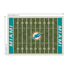 Miami Dolphins Homefield Rug - 8'x11'