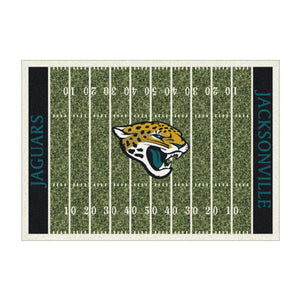 Jacksonville Jaguars Homefield Rug - 6'X8"