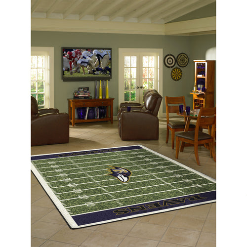 Baltimore Ravens Homefield Rug - 8'x11'