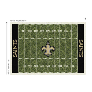 New Orleans Saints Homefield Rug - 8'x11'