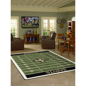 New Orleans Saints Homefield Rug - 8'x11'