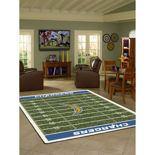 Los Angeles Chargers Homefield Rug - 8'x11'