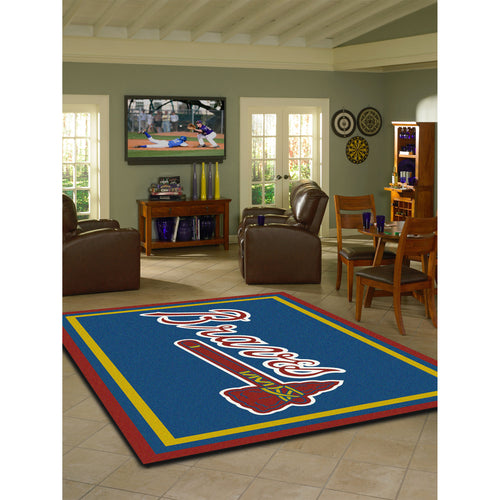 Atlanta Braves Spirit Rug - 8'X11'