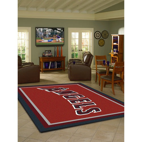 Los Angeles Angels Spirit Rug - 8'X11'