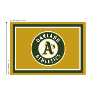 Oakland Athletics Spirit Rug - 8'X11'