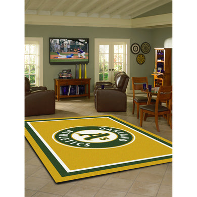 Oakland Athletics Spirit Rug - 8'X11'