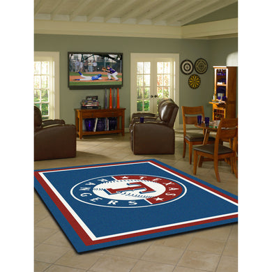 Texas Rangers Spirit Rug - 8'X11'