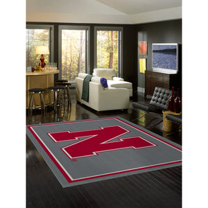 Nebraska Cornhuskers Spirit Rug - 8'X11'