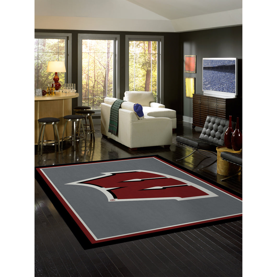 Wisconsin Badgers Spirit Rug - 8'X11'