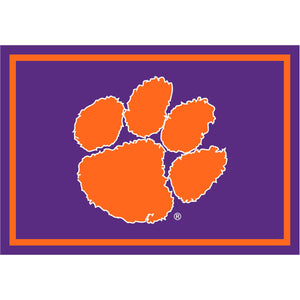 Clemson Tigers Spirit Rug - 8'X11'