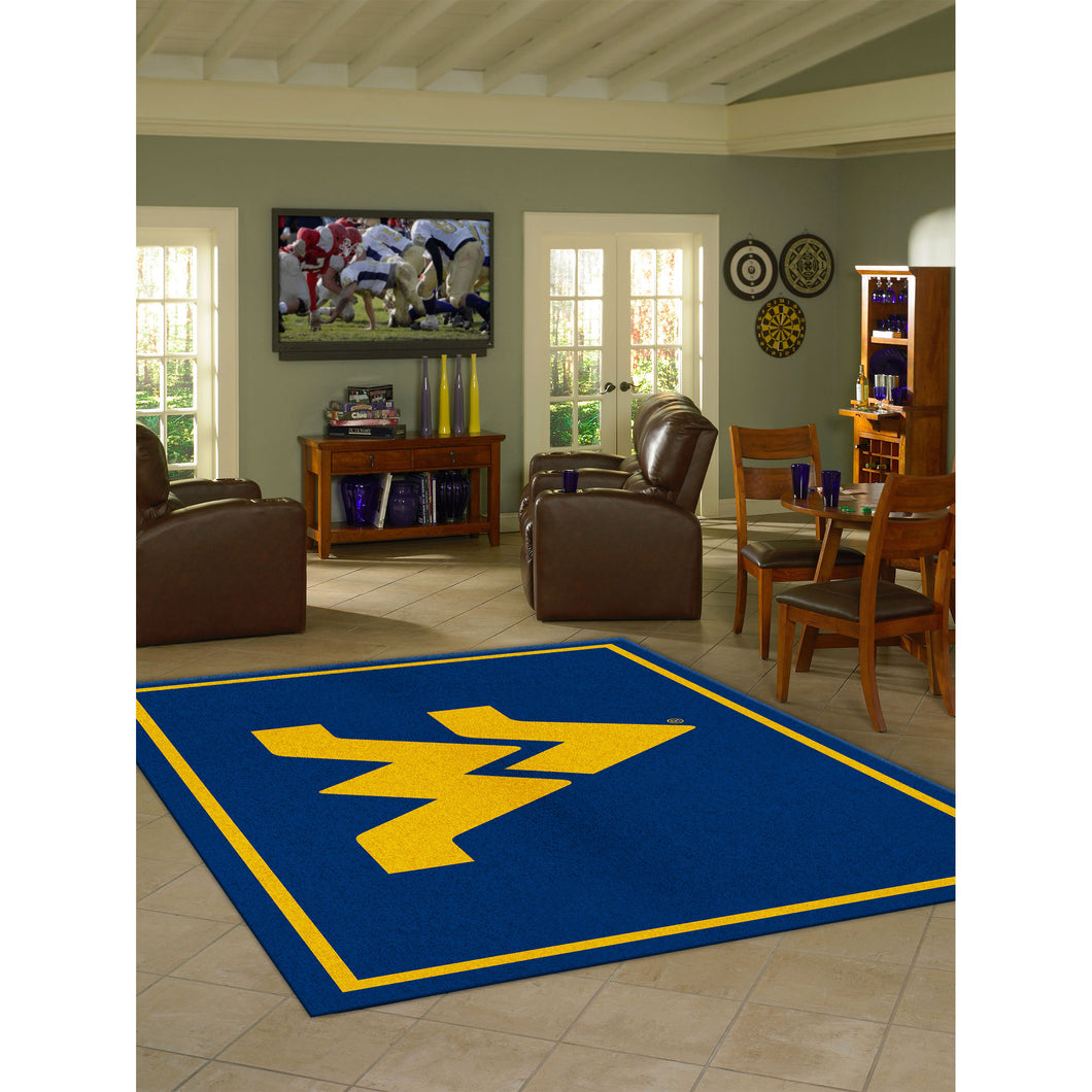 West Virginia Mountaineers Spirit Rug - 8'X11'