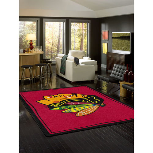 Chicago Blackhawks Spirit Rug - 8'X11'