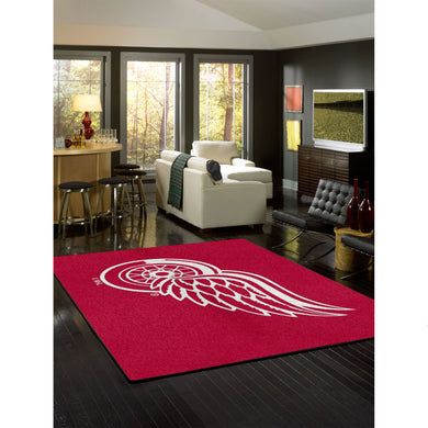 Detroit Red Wings Spirit Rug - 8'X11'