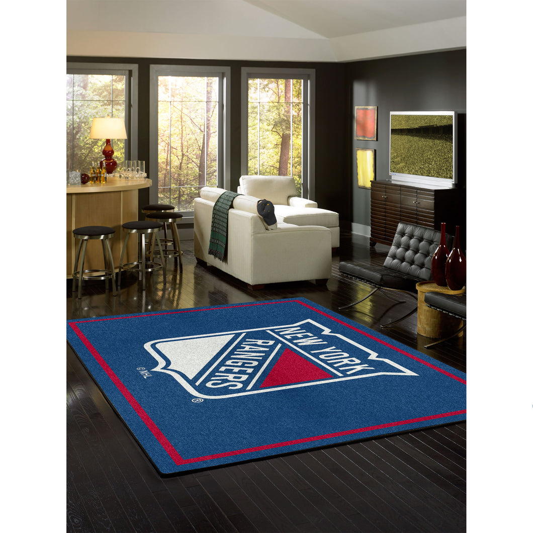 New York Rangers Spirit Rug - 8'X11'