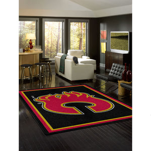 Calgary Flames Spirit Rug - 8'X11'