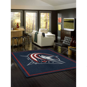 Columbus Blue Jackets Spirit Rug - 8'X11'