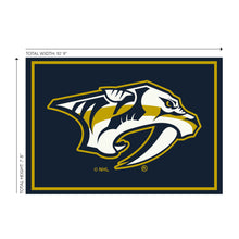 Nashville Predators Spirit Rug - 8'X11'