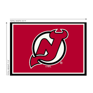 New Jersey Devils Spirit Rug - 8'X11'