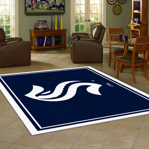 Seattle Kraken Spirit Rug - 8'X11'