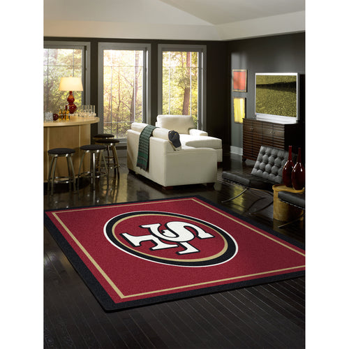 San Francisco 49ers Spirit Rug - 8'X11'