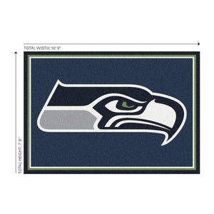 Seattle Seahawks Spirit Rug - 8'X11'