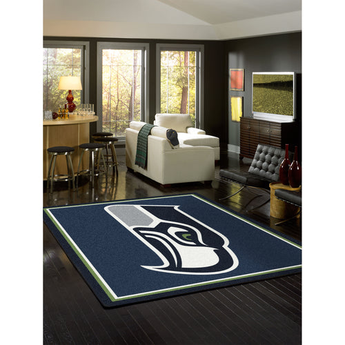 Seattle Seahawks Spirit Rug - 8'X11'