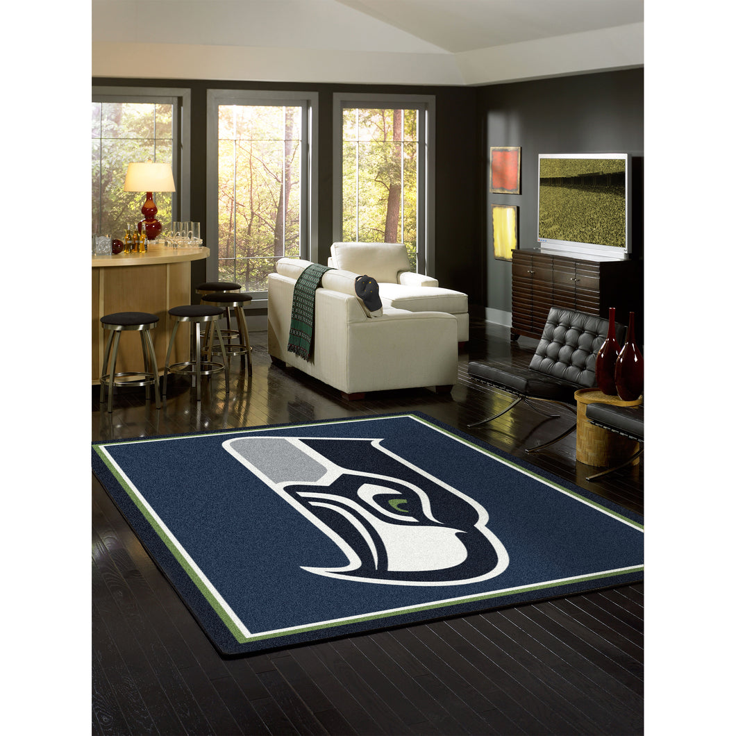 Seattle Seahawks Spirit Rug - 8'X11'