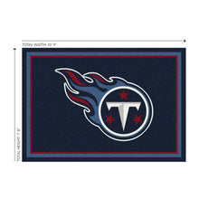 Tennessee Titans Spirit Rug - 8'X11'