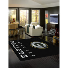 Green Bay Packers Chrome Rug - 8'x11'