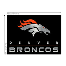 Denver Broncos Chrome Rug - 8'x11'