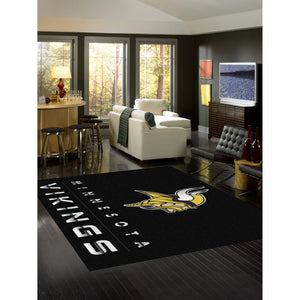 Minnesota Vikings Chrome Rug - 8'x11'