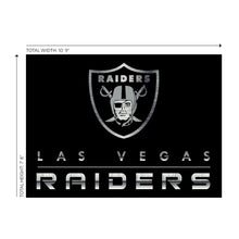 Las Vegas Raiders Chrome Rug - 8'x11'