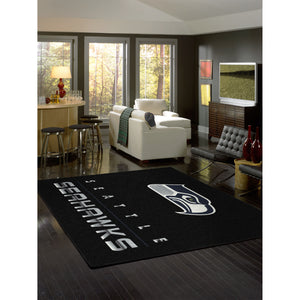 Seattle Seahawks Chrome Rug - 8'x11'