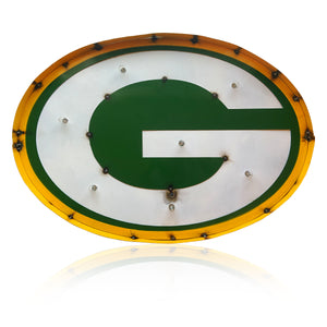 Green Bay Packers 3D Primary Logo BRXLZ Puzzle