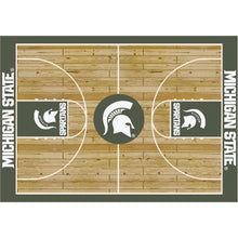 Michigan State Spartans Courtside Rug - 4'X6'