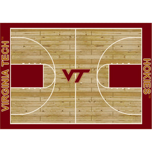 Virginia Tech Hokies Courtside Rug - 4'X6'
