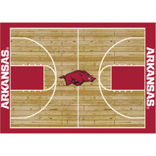 Arkansas Razorbacks Courtside Rug - 6'X8'