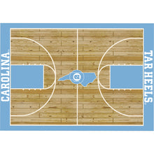 North Carolina Tar Heels Courtside Rug - 6'X8'