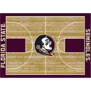 Florida State Seminoles Courtside Rug - 8'X11'