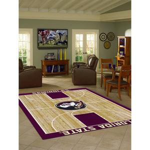 Florida State Seminoles Courtside Rug - 8'X11'