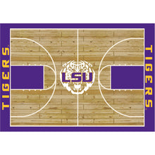 LSU Tigers Courtside Rug - 8'X11'