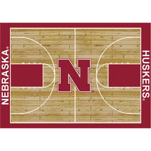 Nebraska Cornhuskers Courtside Rug - 8'X11'