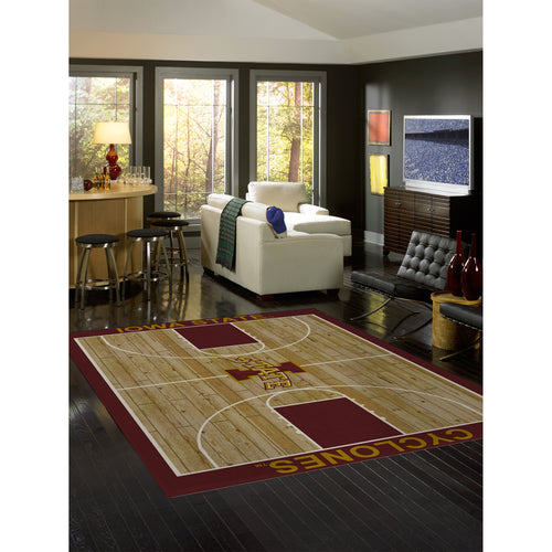 Iowa State Cyclones Courtside Rug - 8'X11'