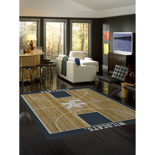 Kentucky Wildcats Courtside Rug - 8'X11'