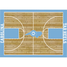 North Carolina Tar Heels Courtside Rug - 8'X11'