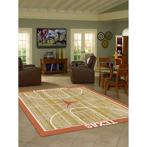 Texas Longhorns Courtside Rug - 8'X11'