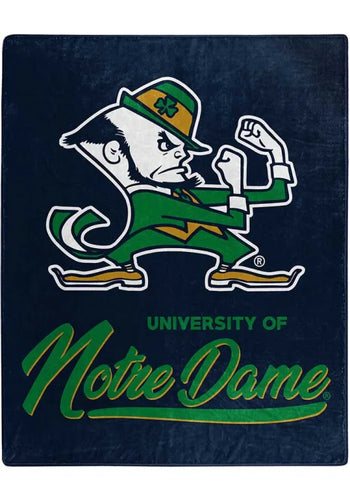 Notre Dame Fighting Irish Plush Throw Blanket -  50